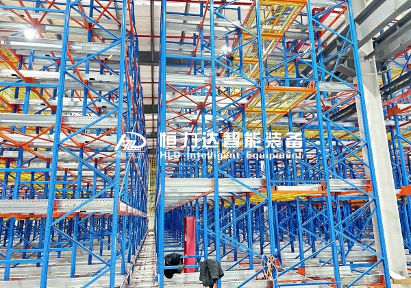 灵活高效的四向穿梭车立库货架系统